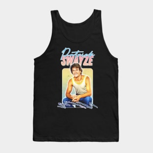 Patrick Swayze ∆ 90s Styled Retro Graphic Design Tank Top